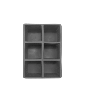 Read more about the article 2” Square Ice Cube Tray, Grey