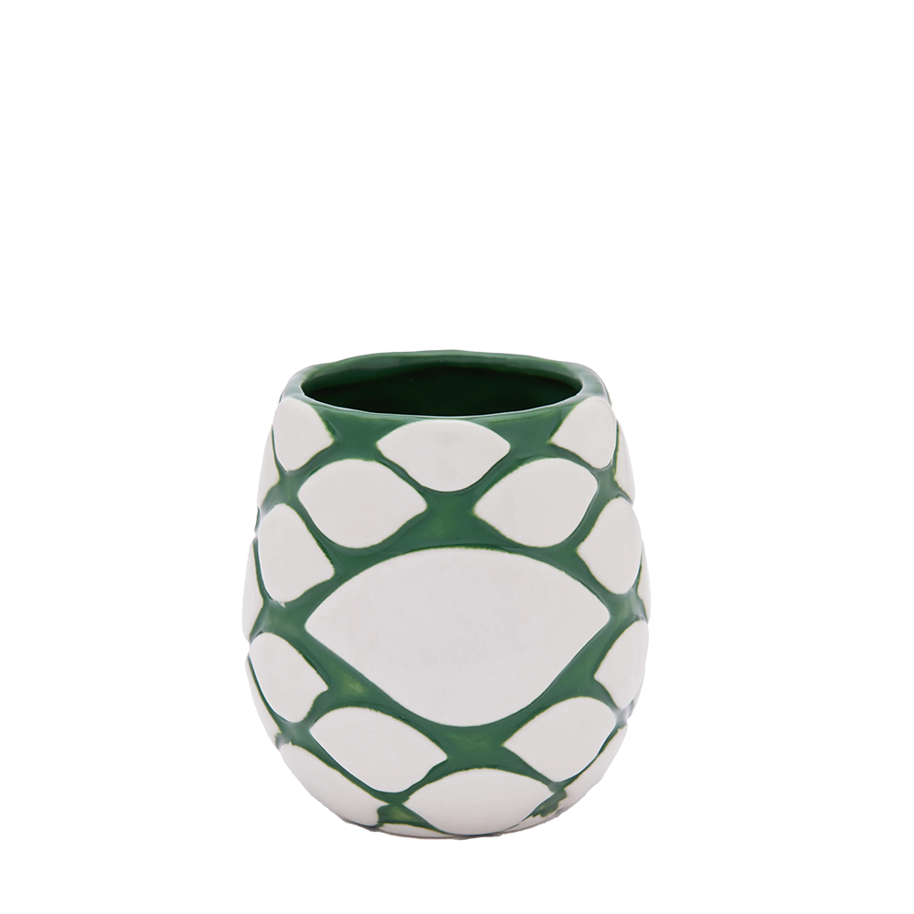 Cocktail Kingdom Agava Mug Glazed Ceramic na beloj pozadini