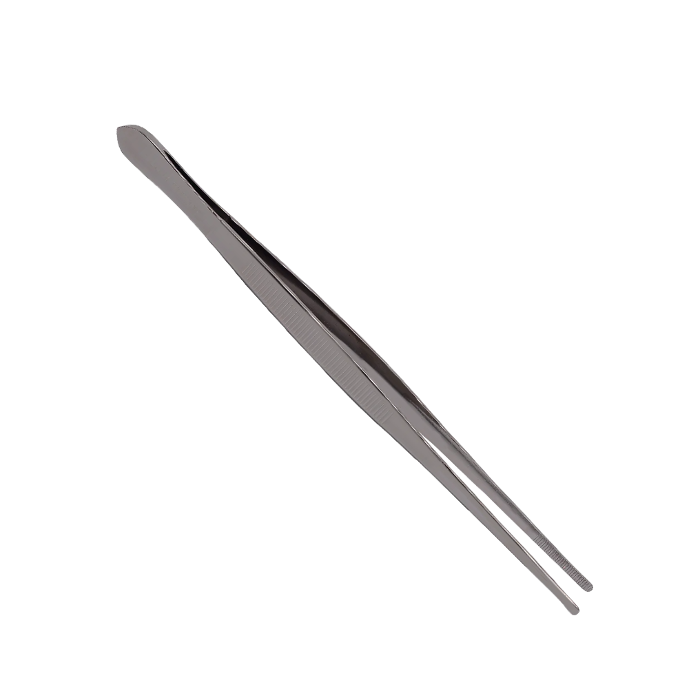 Cocktail Kingdom Garnish Tongs Gunmetal Black na beloj pozadini