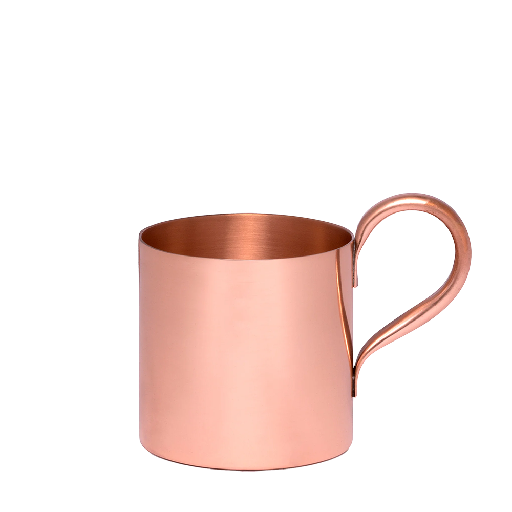 Cocktail Kingdom Moscow Mule Mug Copper na beloj pozadini