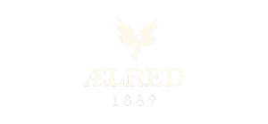 Aelred logo na beloj pozadini