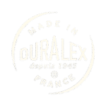 Duralex logo na beloj pozadini