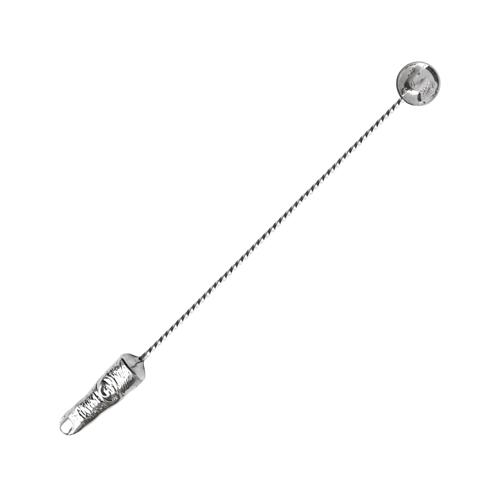 Cocktail Kingdom Gaz Regan Negroni Finger Stirrer na beloj pozadini