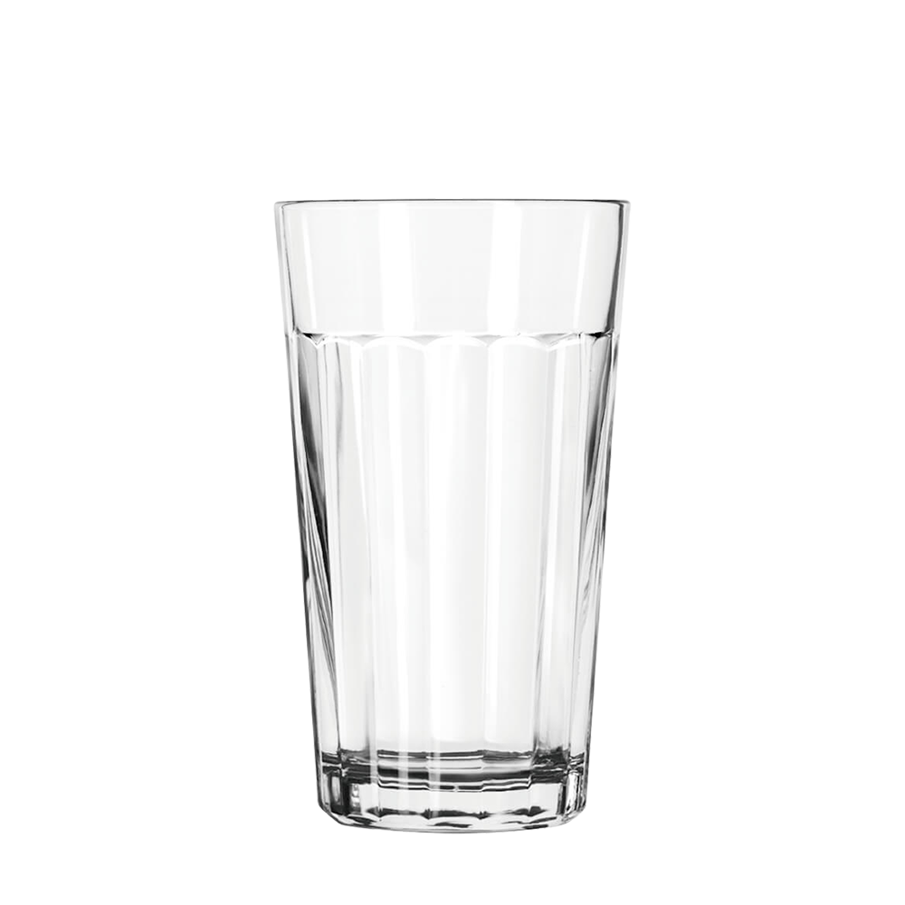 Staklena čaša ONIS Paneled Tumblers Beverage iz kolekcije ONIS na beloj pozadini