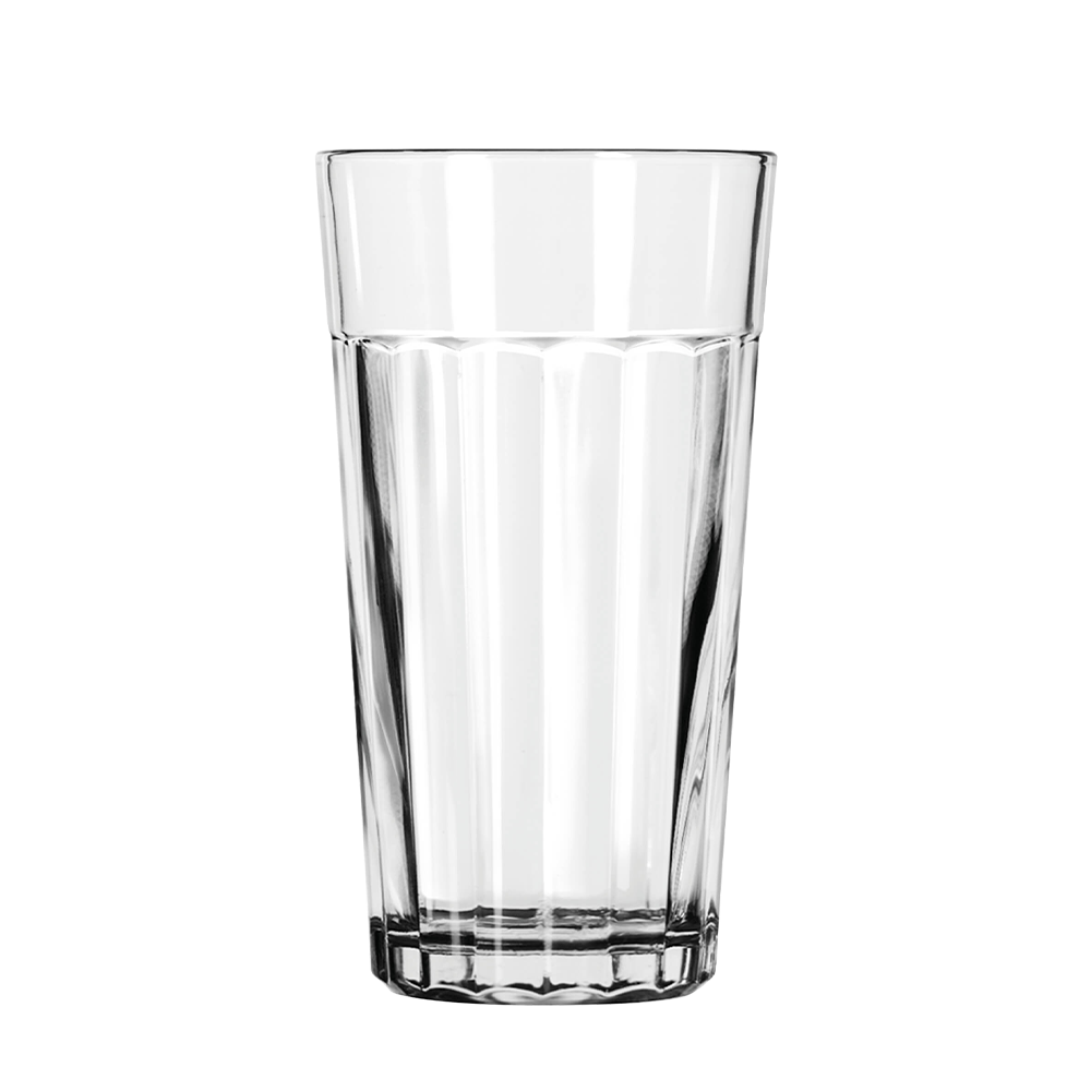 Staklena čaša ONIS Paneled Tumblers Cooler iz kolekcije ONIS na beloj pozadini