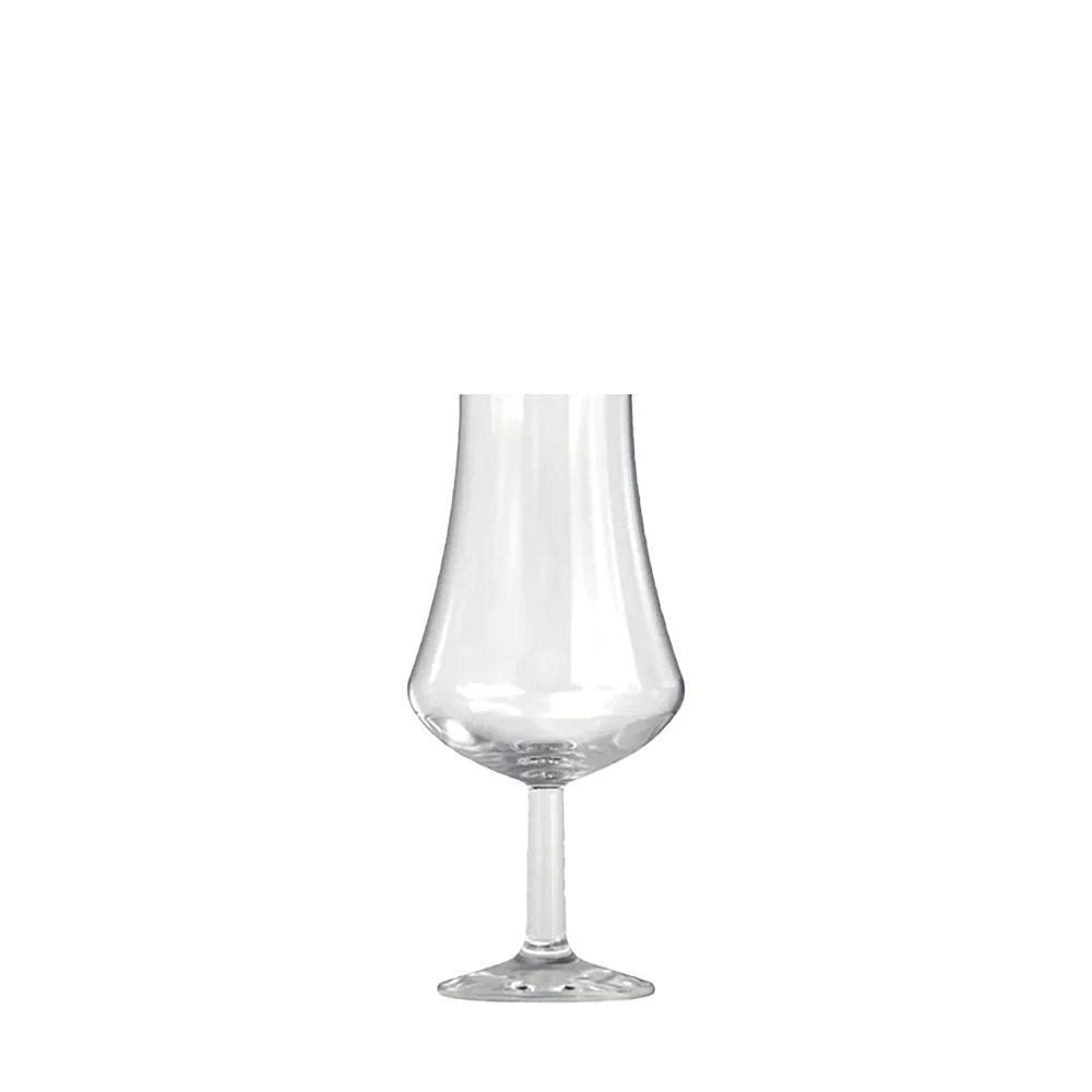 Staklena čaša Royal Leerdam Arome Short Stem Snifter iz kolekcije Royal Leerdam na beloj pozadini