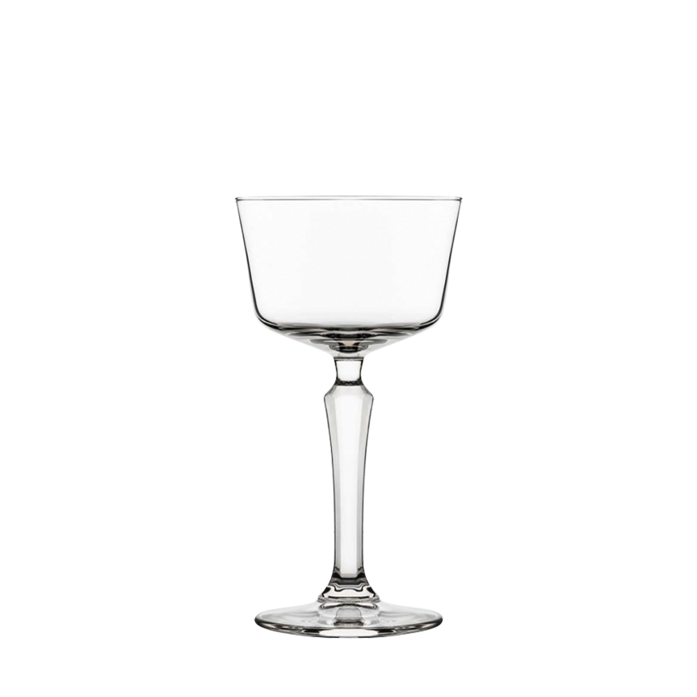 Staklena čaša ONIS Spksy Fizz Coupe iz kolekcije ONIS na beloj pozadini