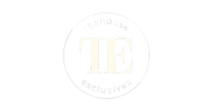 Teahouse Exclusives logo na beloj pozadini