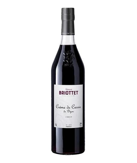 Briottet Creme de Cassis de Dijon blackcurrant liqueur