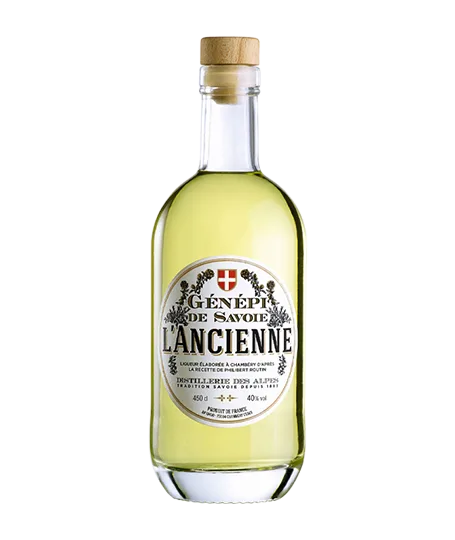 Genepi alpine herbal liqueur bottle