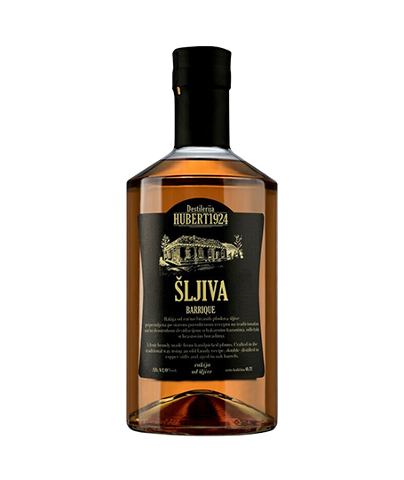 Hubert Slivovica Barrique plum rakija bottle