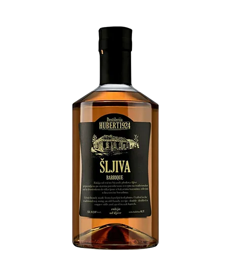 Hubert Slivovica Barrique plum rakija bottle