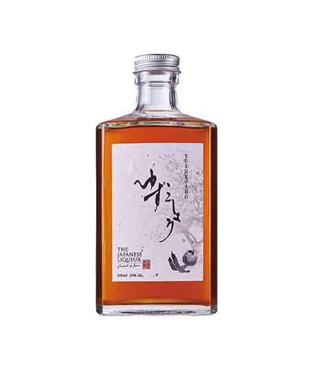 Japanese Bitter Sakura Yuzukosho liqueur bottle