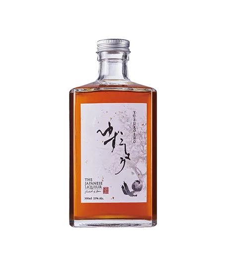 Japanese Bitter Sakura Yuzukosho liqueur bottle